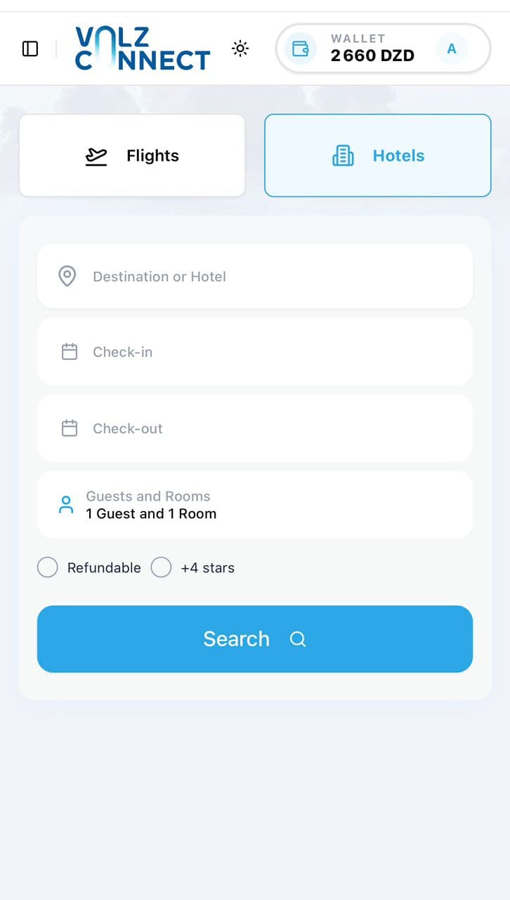 Hotel Search